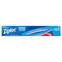 Ziploc Freezer Bags, 2 Gallon, 10 ct