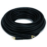 Monoprice 50ft Coaxial Audio/Video RCA Cable M/M RG59U 75ohm (for S/PDIF, Digital Coax, Subwoofer & Composite Video)