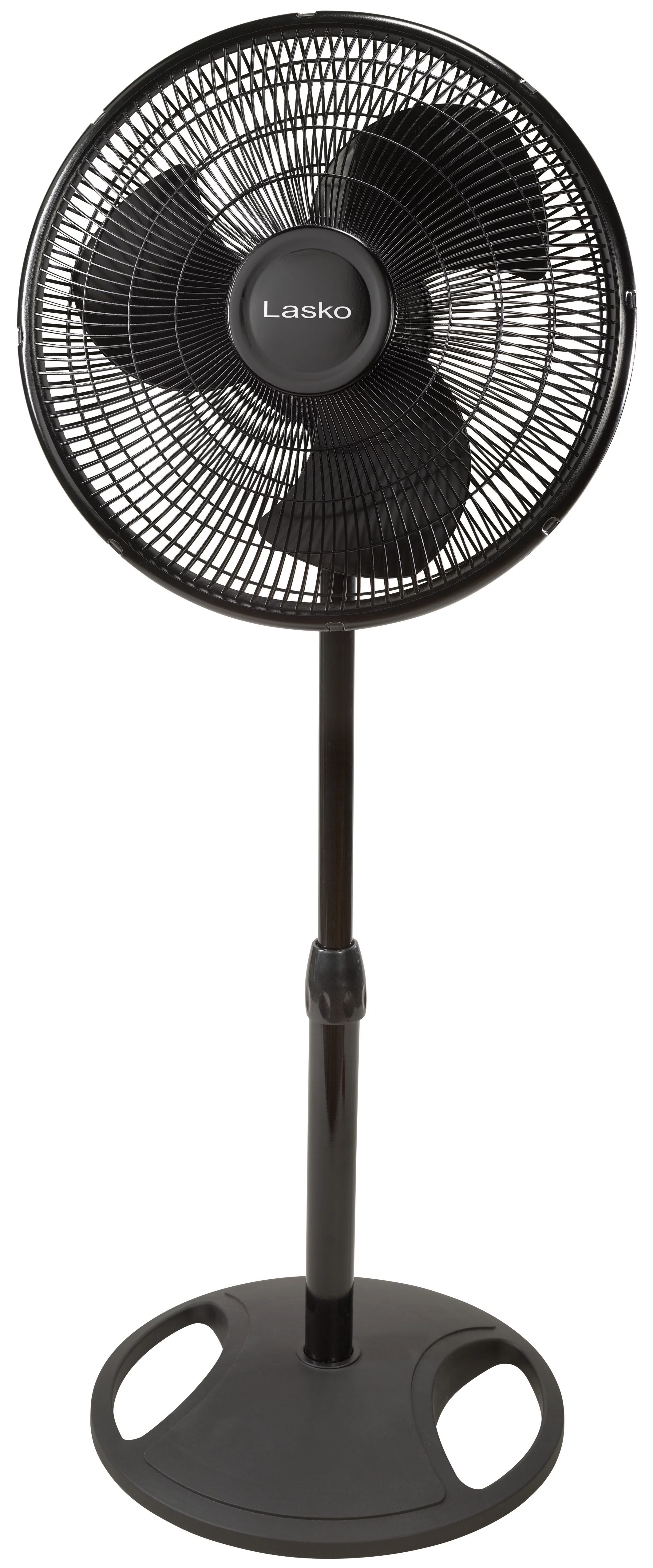 Lasko 16" Oscillating Pedestal Stand 3-Speed Fan, S16500, Black
