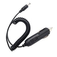EDAL DC 12V Car Charger Battery Cable UV-5R UV5R+ UV-5RE Plus Charger Cable For Dual Band Radio