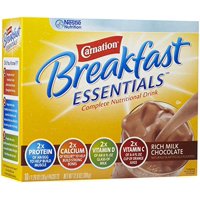 Carnation Instant Breakfast Powder, Rich Milk Chocolate, 10 pk (Pack of 2)