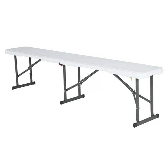Lifetime 6-Foot Fold-In-Half Bench (Light Commercial), 80305