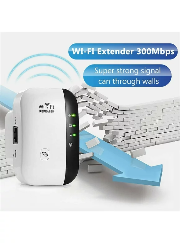 WiFi Blast Wireless Repeater WiFi Range Extender 300Mbps Amplifier WiFi Boosters(US Plug)