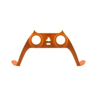 Winnereco Controller Handle Front Middle Housing for Sony PS5 Decor Shell (Orange)