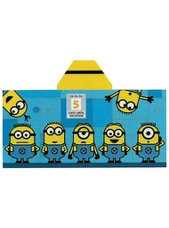 Despicable Me Minion Hooded Towel Wrap