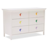 White 6 Drawer Dresser by Drew Barrymore Flower Kids