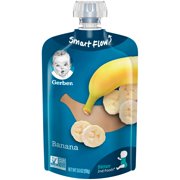 Gerber 2nd Foods Banana, 3.5 oz Pouches, 12 Count