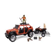 NKOK RealTree 1:18 Scale 12-Piece Jeep Wrangler & Polaris Sportsman Duck Hunting Playset