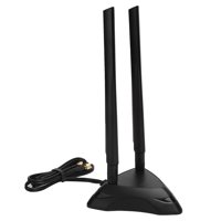 Brrnoo WiFi Antenna 5GHz,WiFi Antenna Dual Band 2.4GHz 5GHz 6DBI With 1.2metres Cable For Wireless Router Network Card,Wireless Router WiFi Antenna