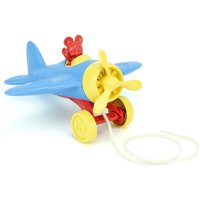 Green Toys Disney Baby Mickey Mouse Airplane Pull Toy