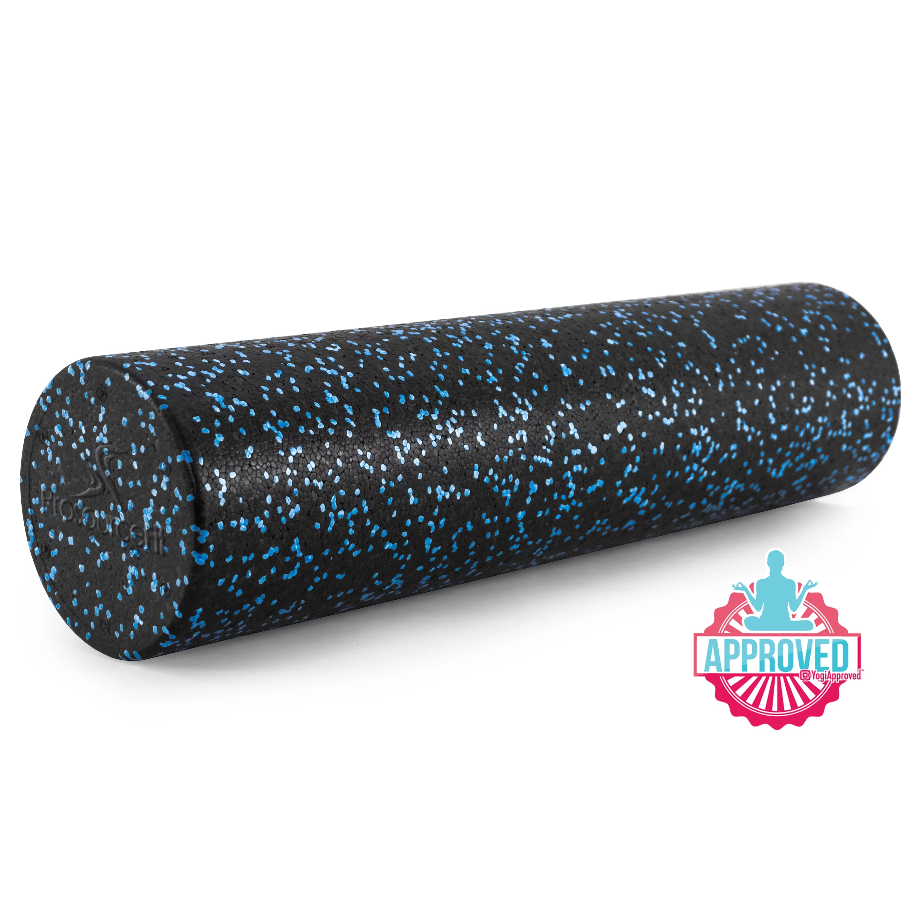 Prosourcefit High Density Speckled Black Foam Roller for Myofascial Release, Trigger Point Massage and Muscle Therapy