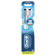 Oral-B CrossAction All In One Toothbrushes, Medium, 2 Count