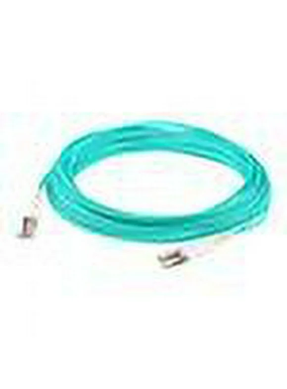 AddOn 15m HP BK841A Compatible LC OM4 Aqua Patch Cable - patch cable - 49 ft - aqua