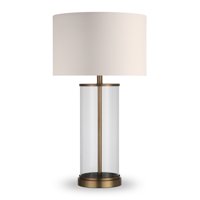 Evelyn&Zoe Traditional Metal Table Lamp