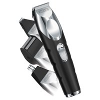 Wahl GroomsManPro Rechargeable Grooming Kit - All in One - Trim, Detail, Ear/Nose and Shave - Model 9894-100
