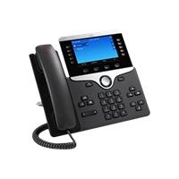 Cisco IP Phone 8841 - VoIP phone - SIP, RTCP, RTP, SRTP, SDP - 5 lines - charcoal
