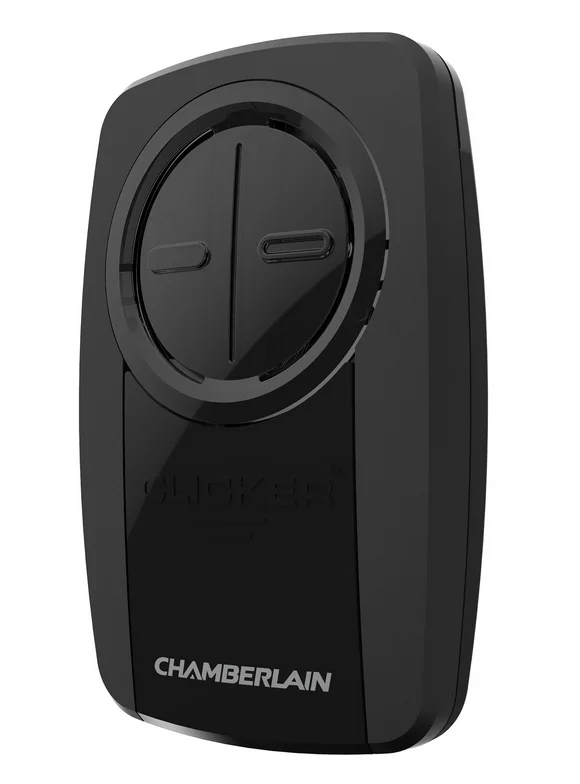 Chamberlain KLIK5U-BK2 Black Universal Garage Door Remote Two Button