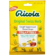 Ricola Sugar Free Throat Drops Mountain Herb 19 Each (Pack of 3)