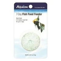 Aqueon 06353 Vacation 7 Day Food Fish Feeder, 0.67 oz