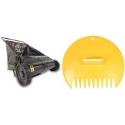 Agri-Fab 45-0218 26-Inch Push Lawn Sweeper, 26 Inches, Black & Rugg , Yellow PPLS1012 Original Leaf Scoops Pair