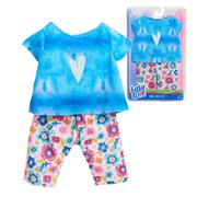 Baby Alive Single Outfit Set, Tie-dye Tee & Floral Pants, Ages 3 +