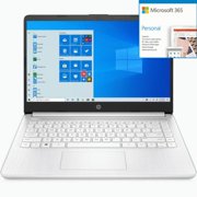 HP 14 Series 14" Touchscreen Laptop AMD 3020e 4GB RAM 64GB e + Microsoft 365 Bundle