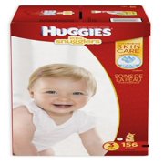Huggies Little Snugglers Size 3 Pack-156 Mega Colossal Diapers