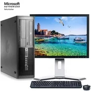 Refurbished HP 4000 Desktop PC with Intel Core 2 Duo Processor, 4GB Memory, 19" Monitor, 500GB Hard Drive DVD Wi-Fi and Windows 10