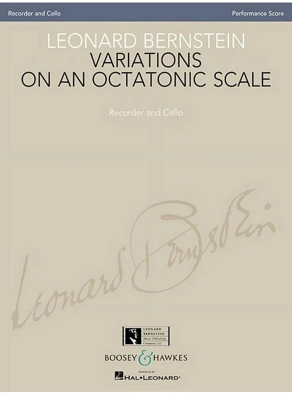 Boosey and Hawkes Leonard Bernstein - Variations on an Octa