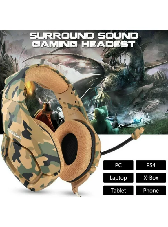 Stereo Surround PC Gaming Headset for PS4 New Xbox One with Mic Headphones