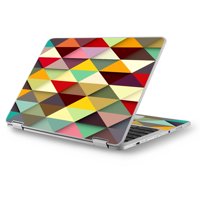 Skins Decals for Asus Chromebook 12.5" Flip C302CA Laptop Vinyl Wrap / Colorful Triangles Pattern