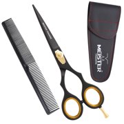 Professional Hair-Cutting Shears Hairdressing | Haircutting Barber Salon Scissors for Mustache & Beard Grooming Hair. Hairdresser Styling Thinning Trimming Cutting Scissors. Classic 6.