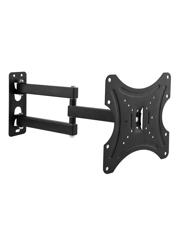 Swift Mount Steel Multi-Position TV Wall Mount for TVs up to 25" in Black