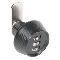 CCL 39023 Keyless Combination Cam Locks, Straight, Offset For Material Thickness 1/4 in