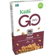 Kashi GO Breakfast Cereal, Vegetarian Protein, Fiber Cereal, Crunch, 13.8oz, 1 Box
