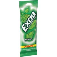 EXTRA Spearmint Sugarfree Gum, multipack (3 packs total)