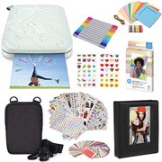 HP Sprocket Select Portable Instant Photo Printer for Android and iOS devices (Eclipse) Starter Bundle