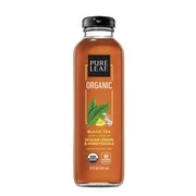 Pure Leaf, Organic Iced Tea, Sicilian Lemon & Honeysuckle, 14oz Bottles (Pack of 8) (Packaging May Vary)