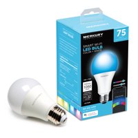 Merkury Innovations Smart LED Light Bulb - Works with Google Assistant and Alexa