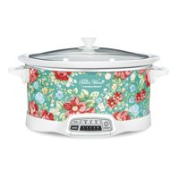 The Pioneer Woman Vintage Floral 7-Quart Programmable Slow Cooker