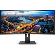 Philips 34" Curved UltraWide LCD Monitor with USB-C, Black