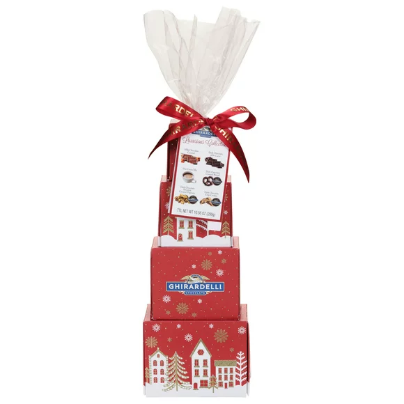 Ghirardelli Tower Red