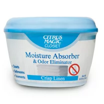 Citrus Magic for Closet Moisture and Odor Eliminator and Air Freshener, Crisp Linen Scent