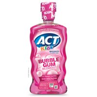 ACT Kids Anticavity Fluoride Rinse (16.9 Oz, Bubblegum Blowout)