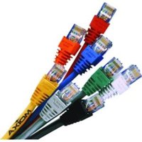25FT CAT5E BLUE MOLDED BOOT PATCH CABLE 350MHZ