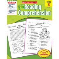 Scholastic Success with Reading Comprehension, Grade 3 (Paperback)