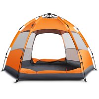 Bestgoods 3-4/5-7 Person Automatic Setup Dome Tent Family Camping Tents Popp Up Tents Waterproof Dustproof UV Protected Rain Cover Large for Beach Camping Hiking Travel with Friends