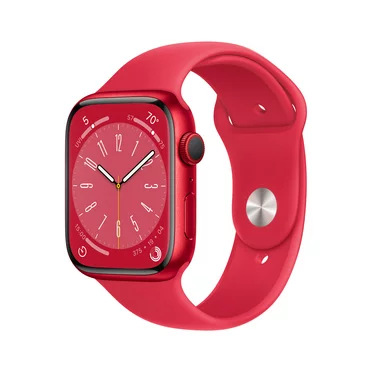 Apple Watch Series 8 GPS + Cellular 45mm (PRODUCT)RED Aluminum Case with (PRODUCT)RED Sport Band - M/L
