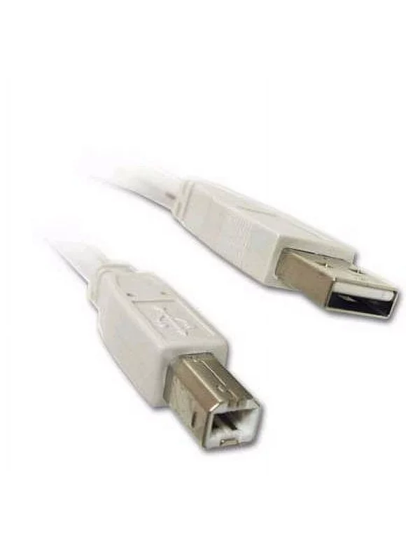 Importer520 Epson Stylus USB Printer Cord NEW !! 2.0 A - B Cable 10', Beige