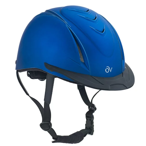 Large X Large Ovation Metallic Schooler Lightweight Helmet Blue